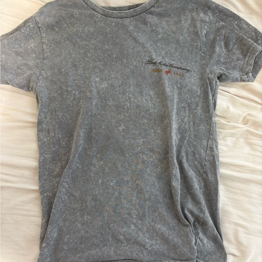 Ford Vintage Wash Gray T-Shirt